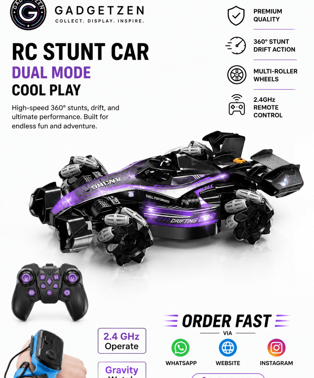 RC Stunt Drift Car